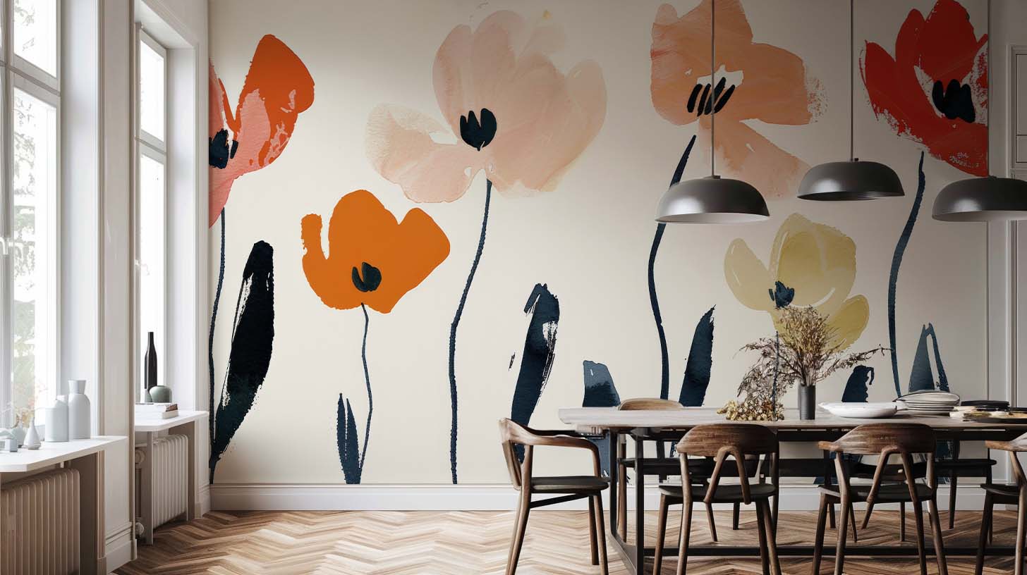 Abstrait et Moderne - Illulart: Papier peint panoramique