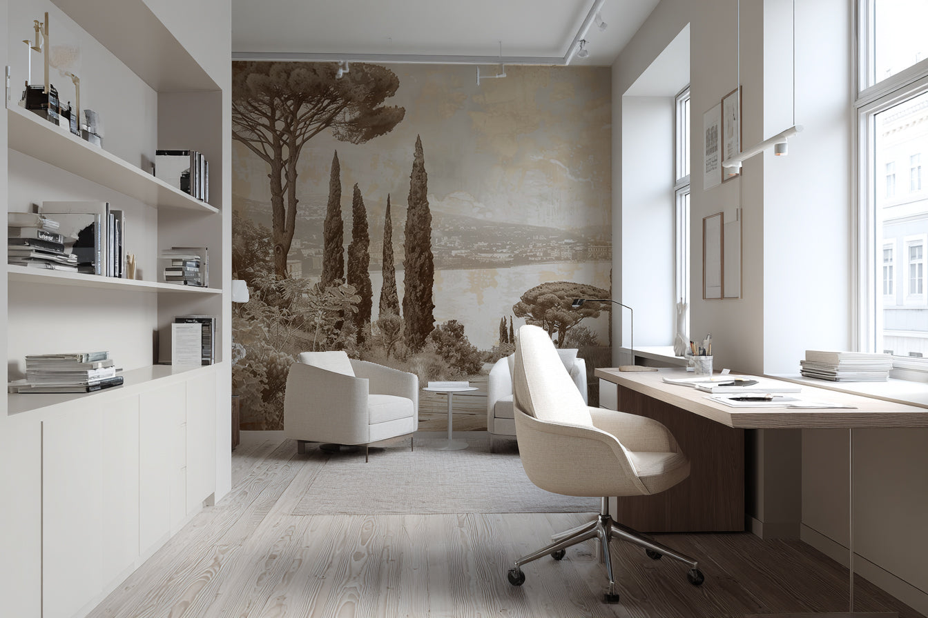 Bureau d'exception - Illulart: Papier peint panoramique