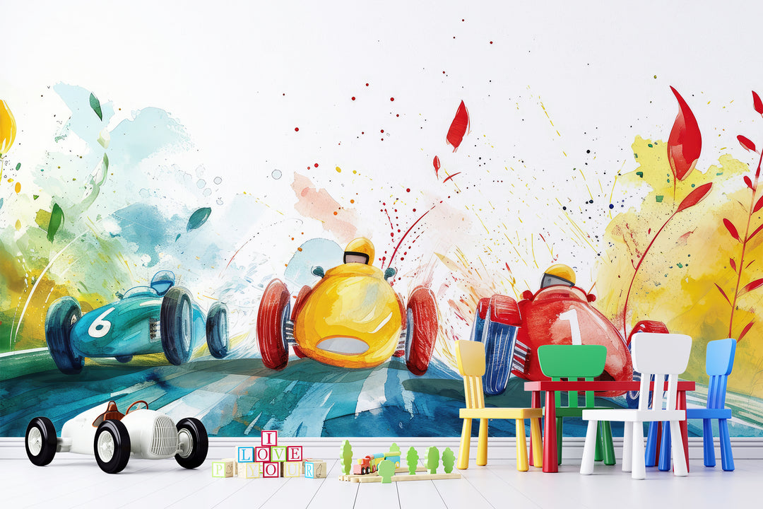 Colorful grand prix - Car racing