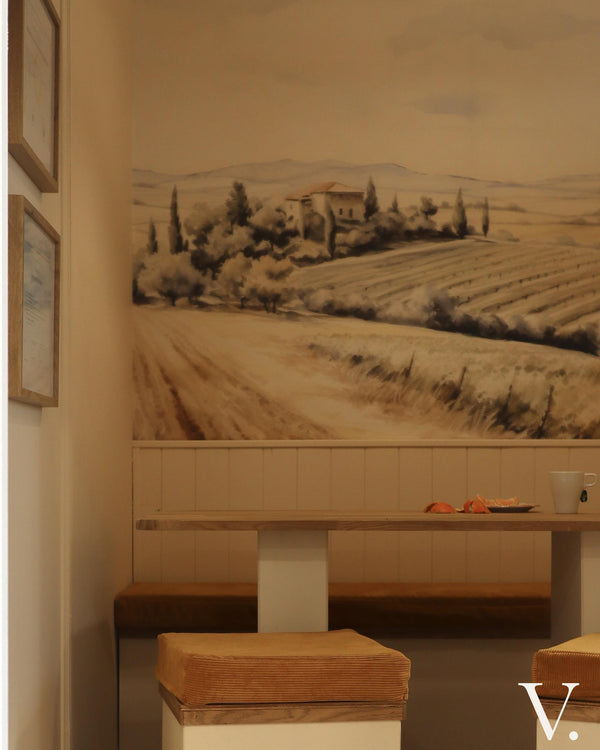 Photo client — Toskanesch Rou: Panorama am Landstil