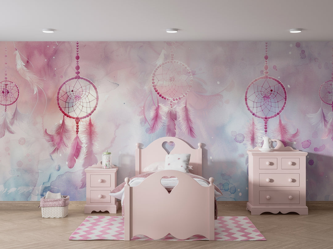 Dreamcatcher: The Dance of Feathers in Wallpaper