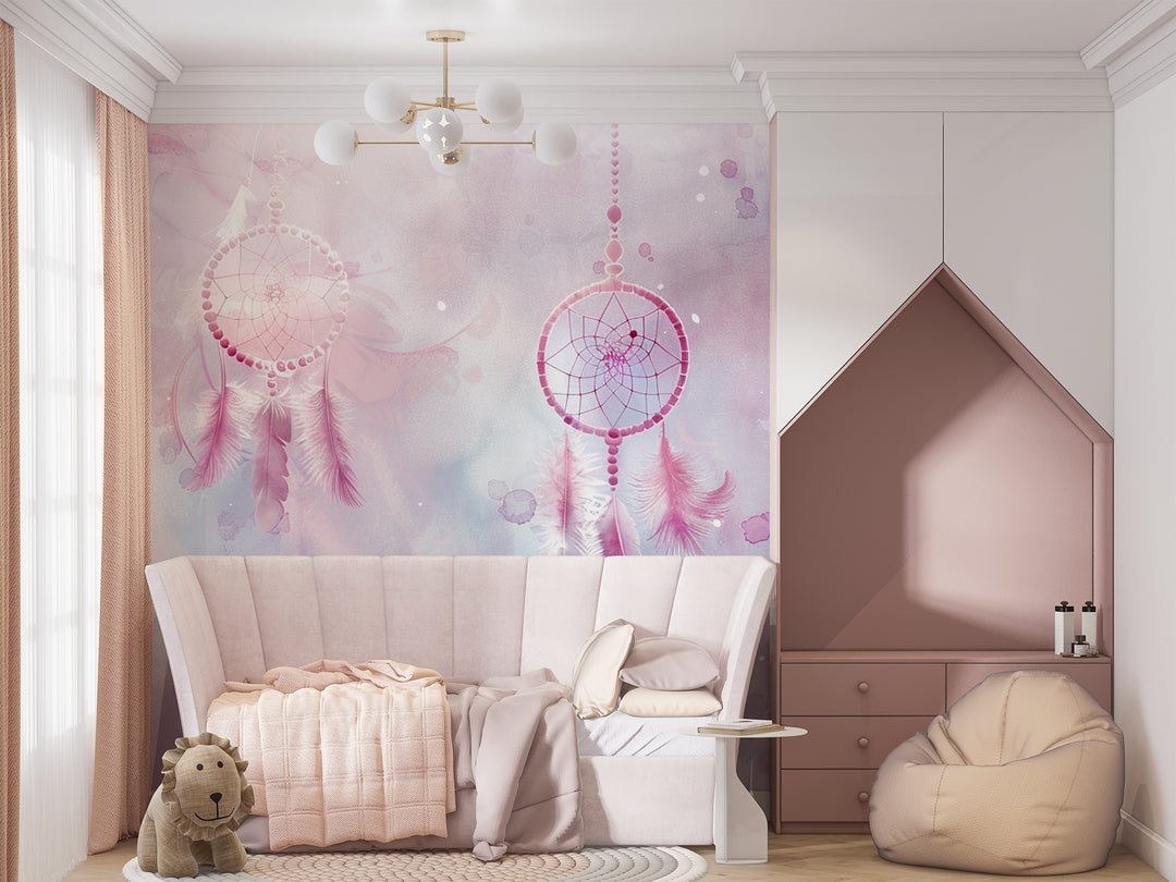 Dreamcatcher: The Dance of Feathers in Wallpaper