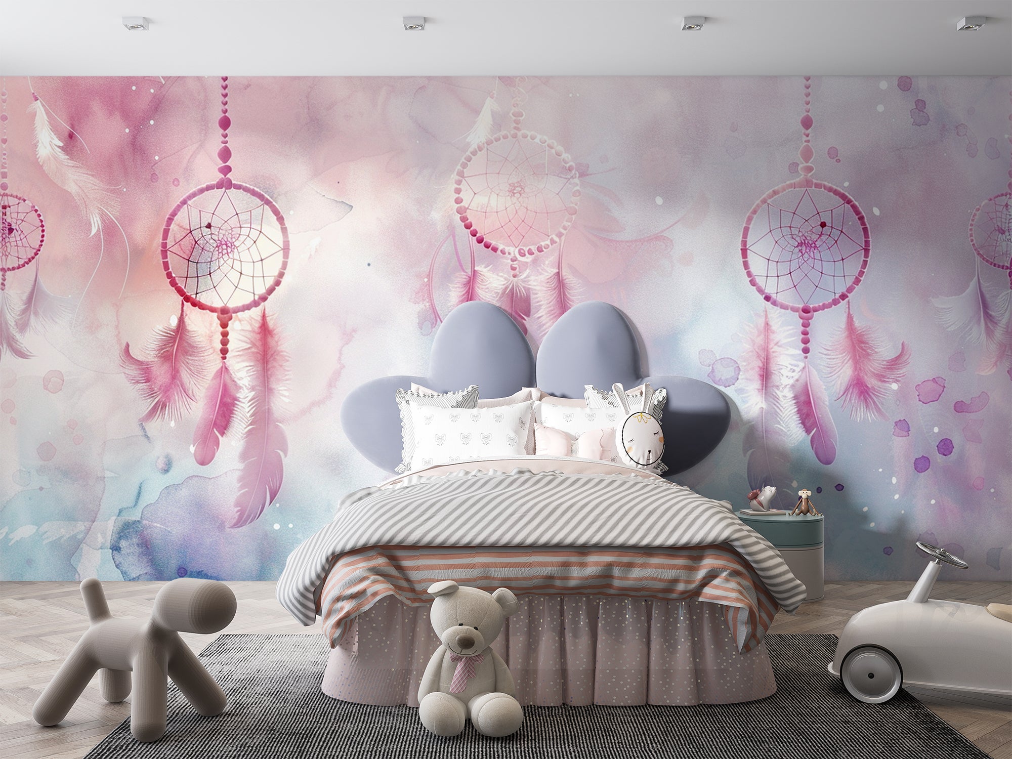 Dreamcatcher: The Dance of Feathers in Wallpaper