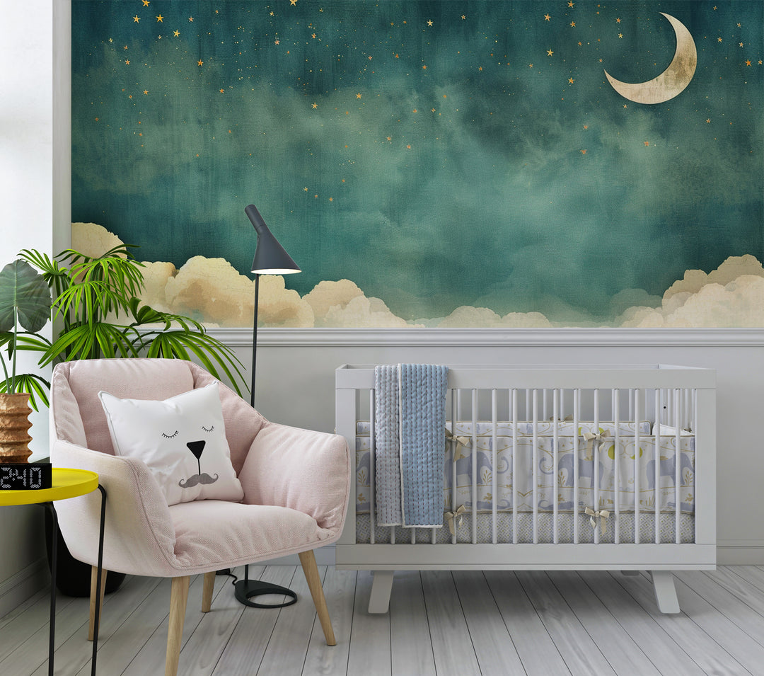 Starry Lullaby: Sweet Dreams on Wallpaper