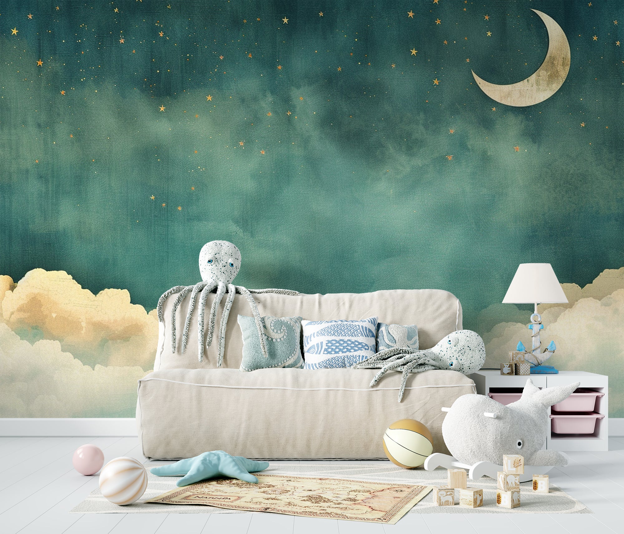 Sternenschlaflied: Süße Träume auf dem Hintergrundbild