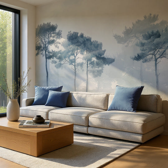 Brisas de Árboles Azulados