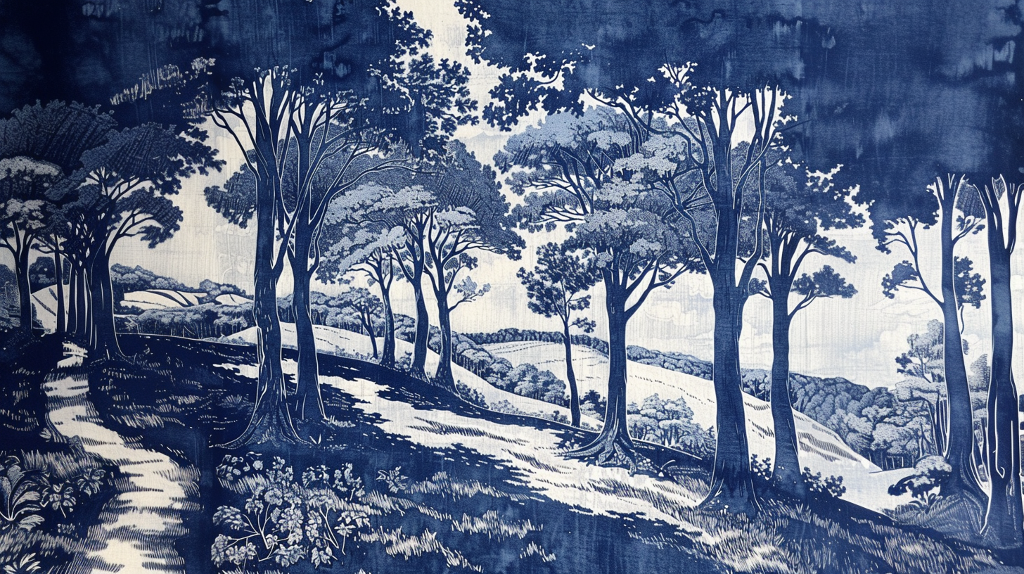 Blauer Pfad