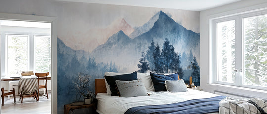 Misty Blue Peaks