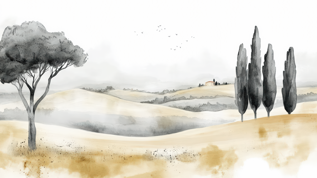 Soft Tuscan Hills