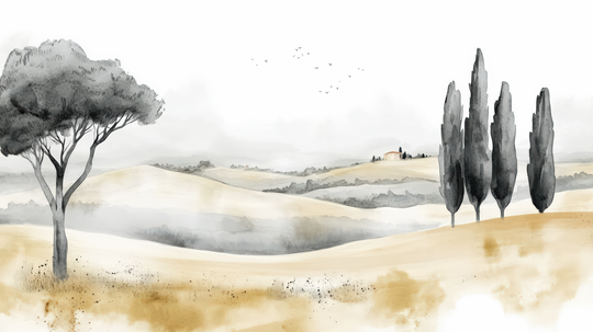 Soft Tuscan Hills