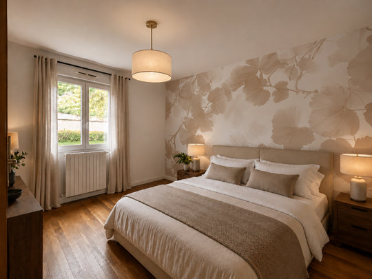 Hoja de Ginkgo Beige