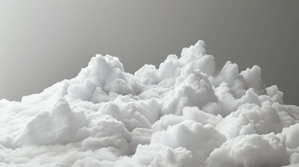 Flottement Aérien : Un Papier Peint Nuageux et Apaisant