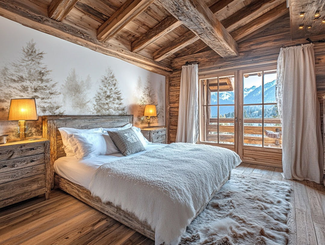 Forêt de douceur – Papier peint panoramique nature hivernale