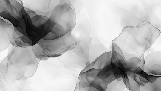 Fusion de transparence en noir et blanc
