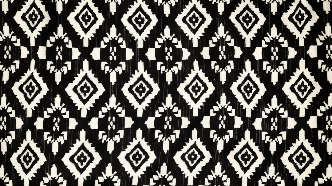 Géométrie tissée - papier peint panoramique, motif à plat