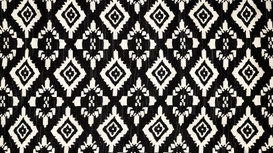 Géométrie tissée - papier peint panoramique, motif à plat