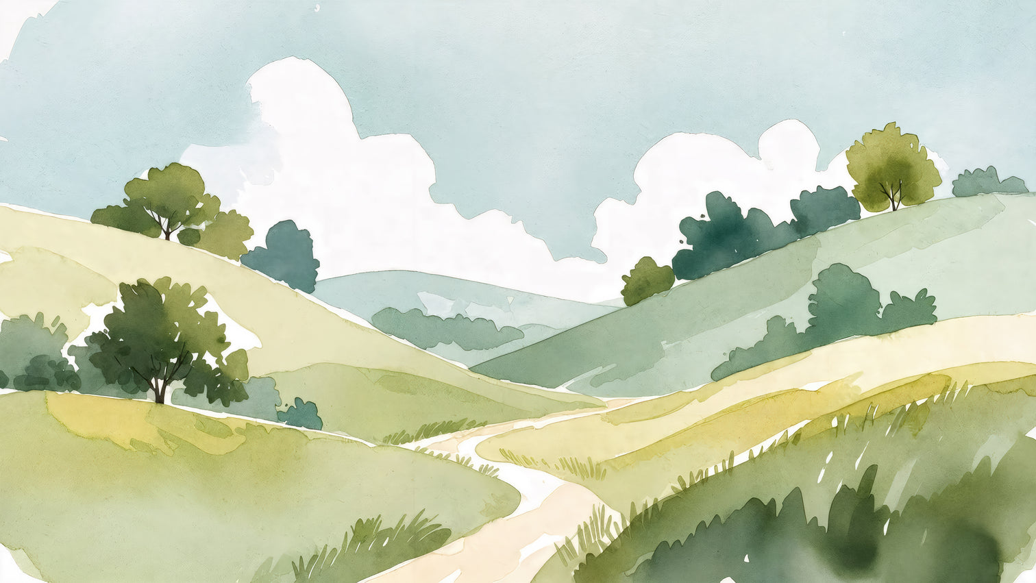 Le sentier des collines
