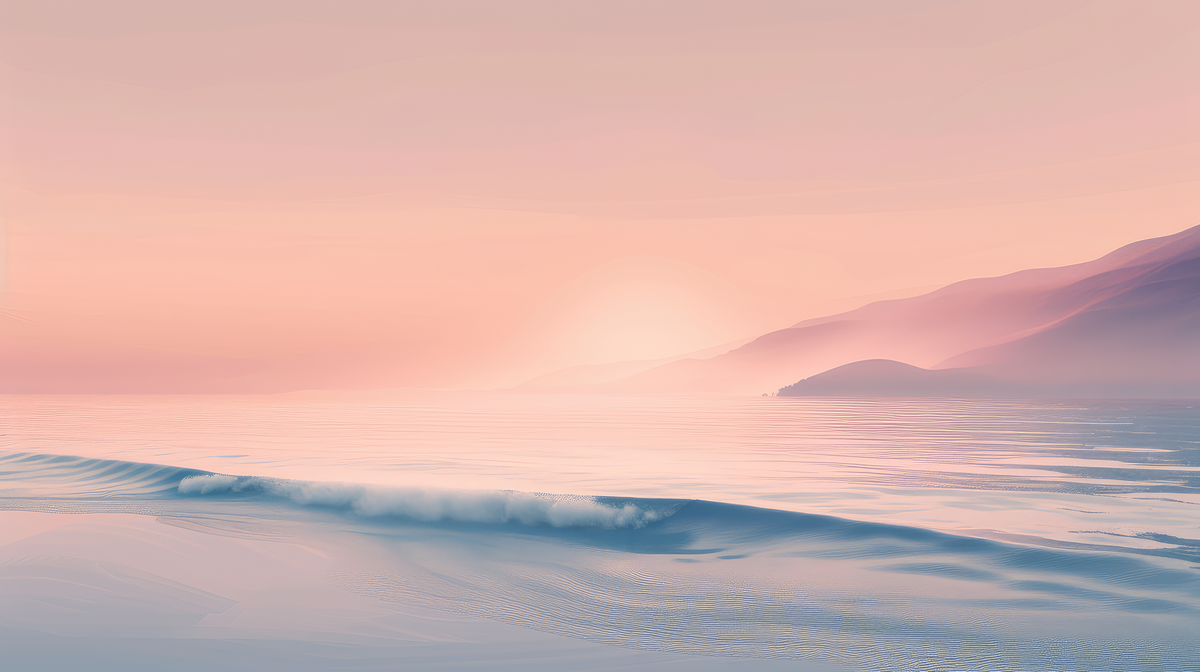 Morning by the Sea