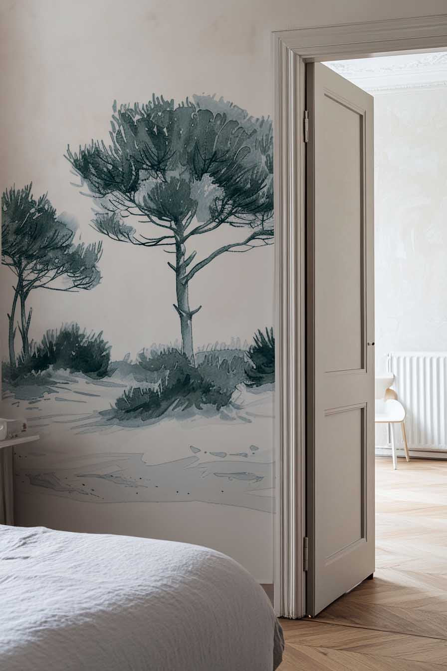 Les Pins de la Plage : Bleu gris