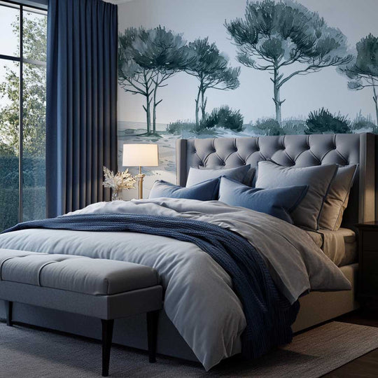 Les Pins de la Plage : Bleu gris