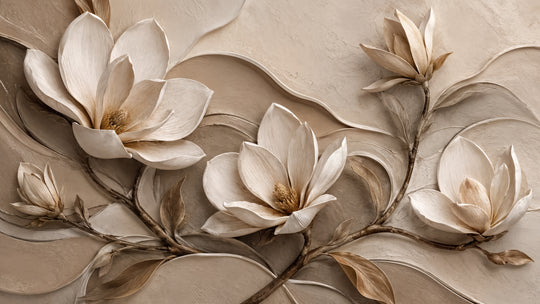 Magnolie in Relief