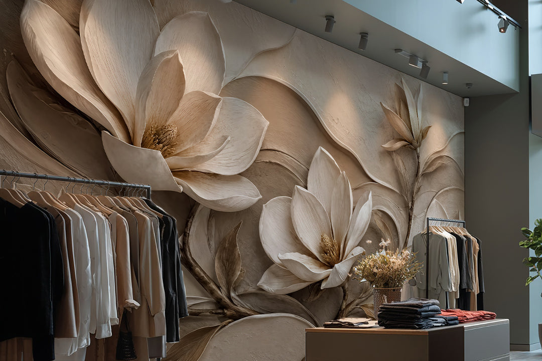 Magnolie in Relief