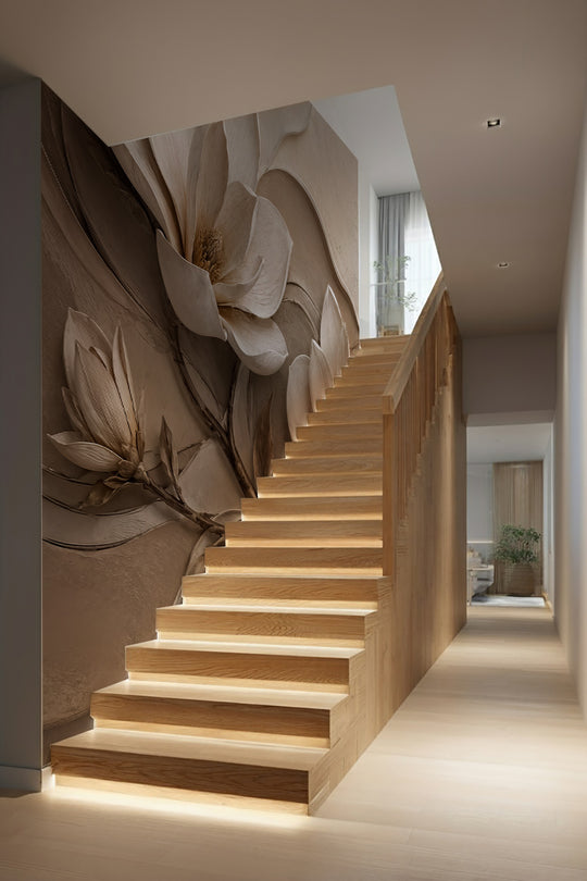 Magnolie in Relief