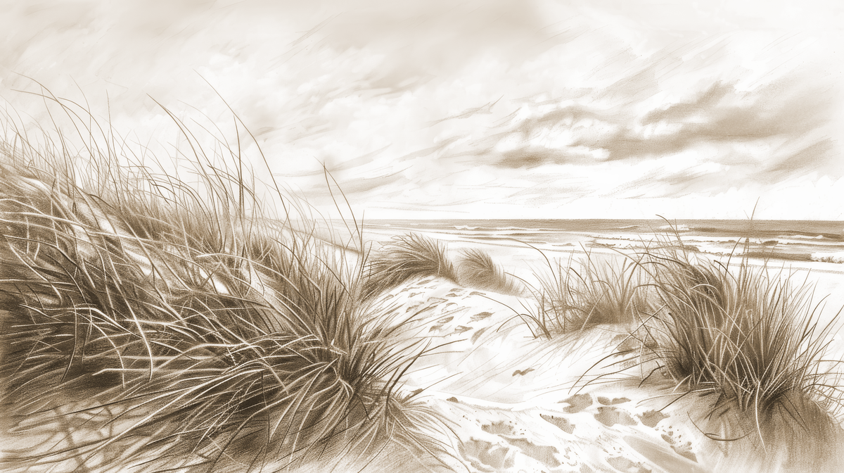 Melodía de las dunas sepia