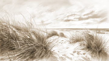 Melodía de las dunas sepia
