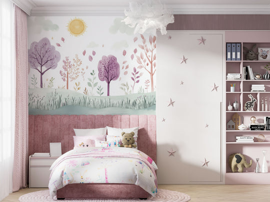 My Imaginary Garden - Wallpaper for Children's Room