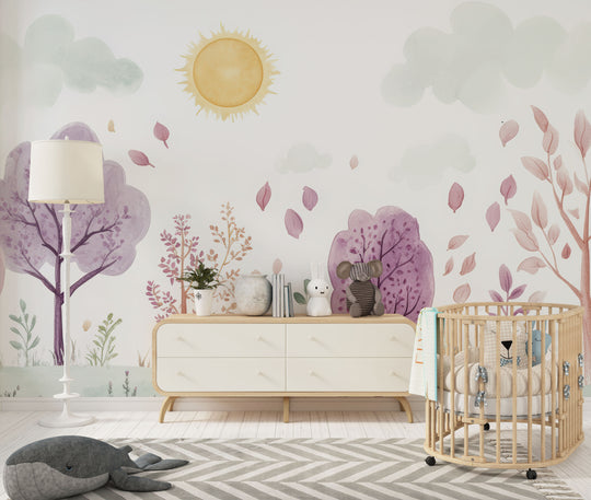 My Imaginary Garden - Wallpaper for Children's Room