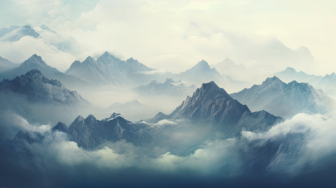 Majestätische Berge