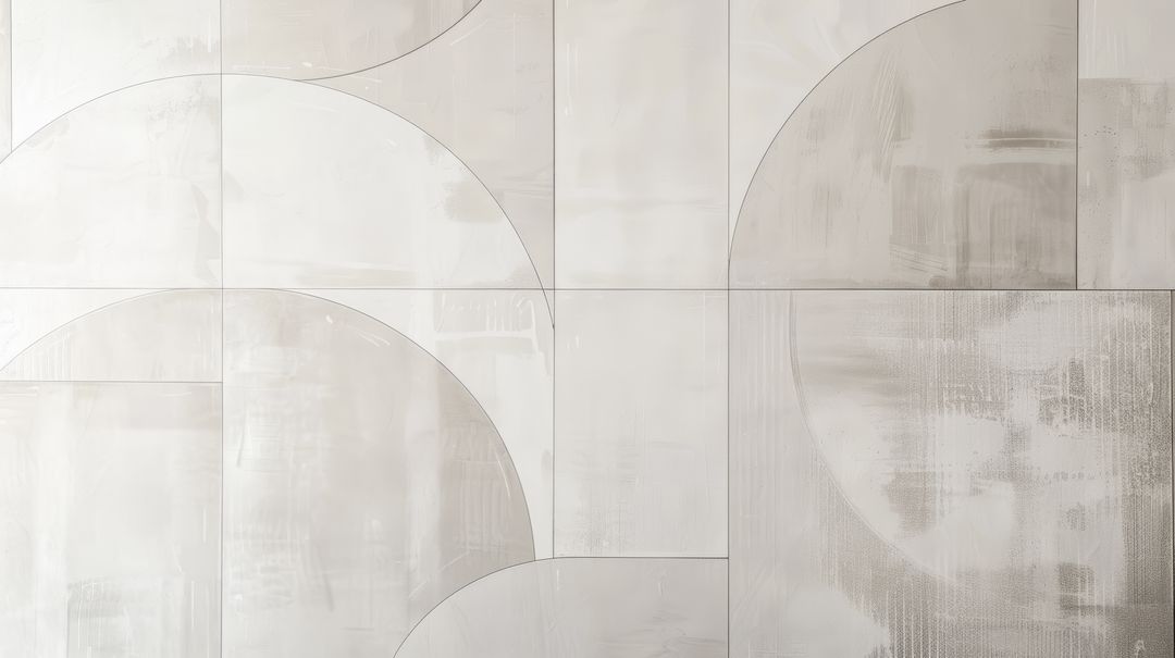 Mosaïque Moderne - papier peint panoramique, motif à plat