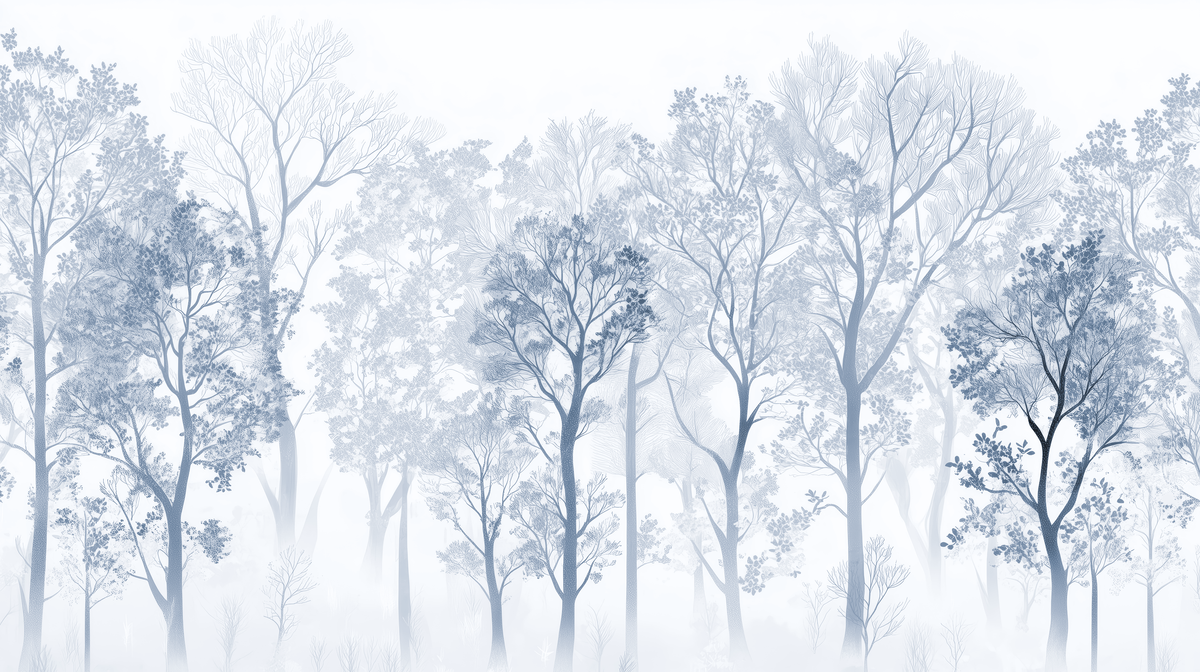 Mistero degli Alberi in azzurro
