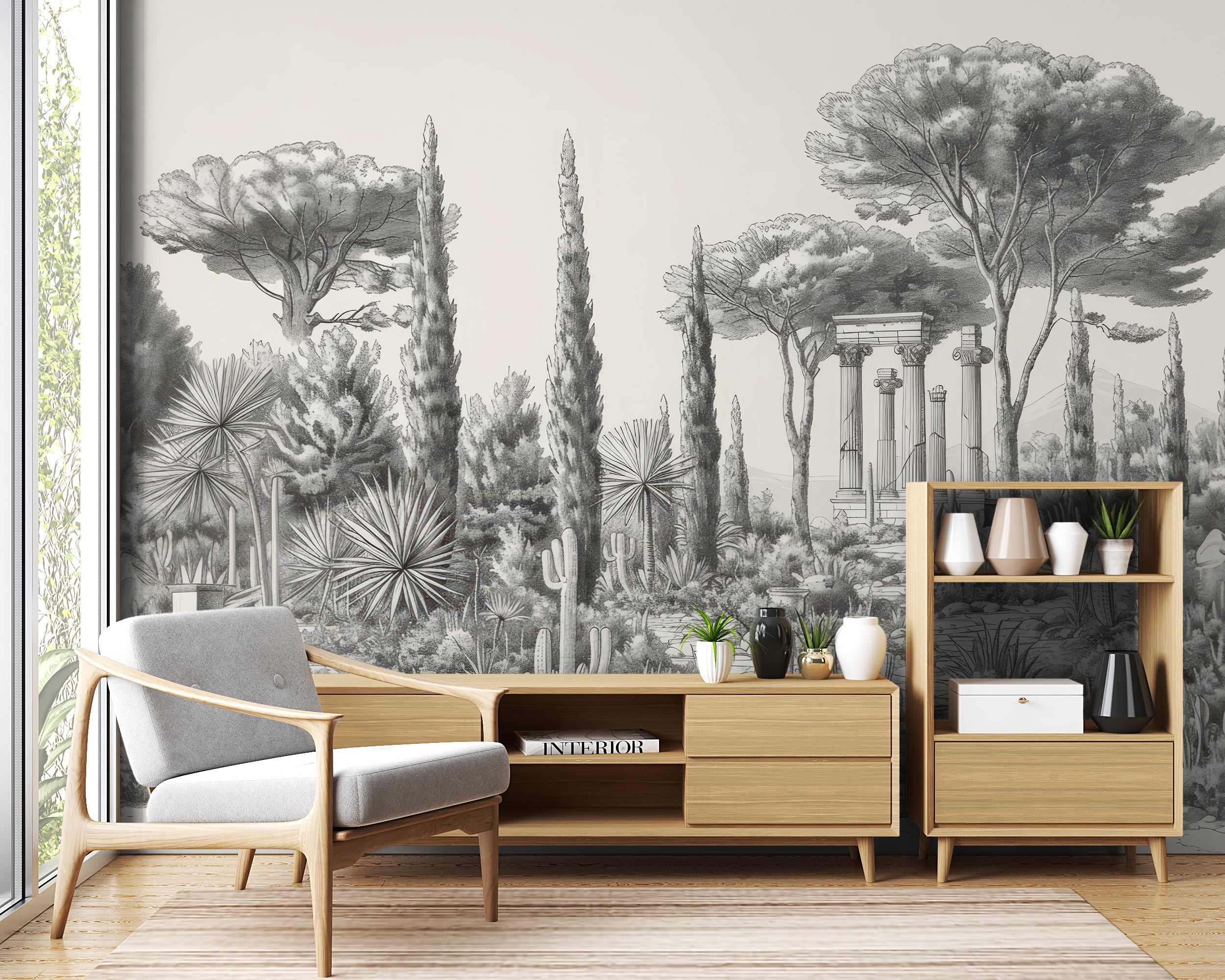 Oasis Antique - Mediterranean wallpaper