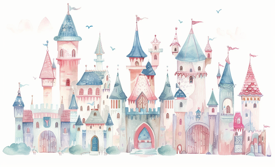 Imaginary Palace: Magical and Colorful Castle