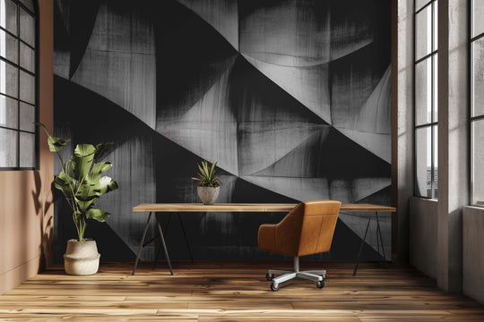 Reliefs en Béton - Papier Peint Panoramique au Style Contemporain