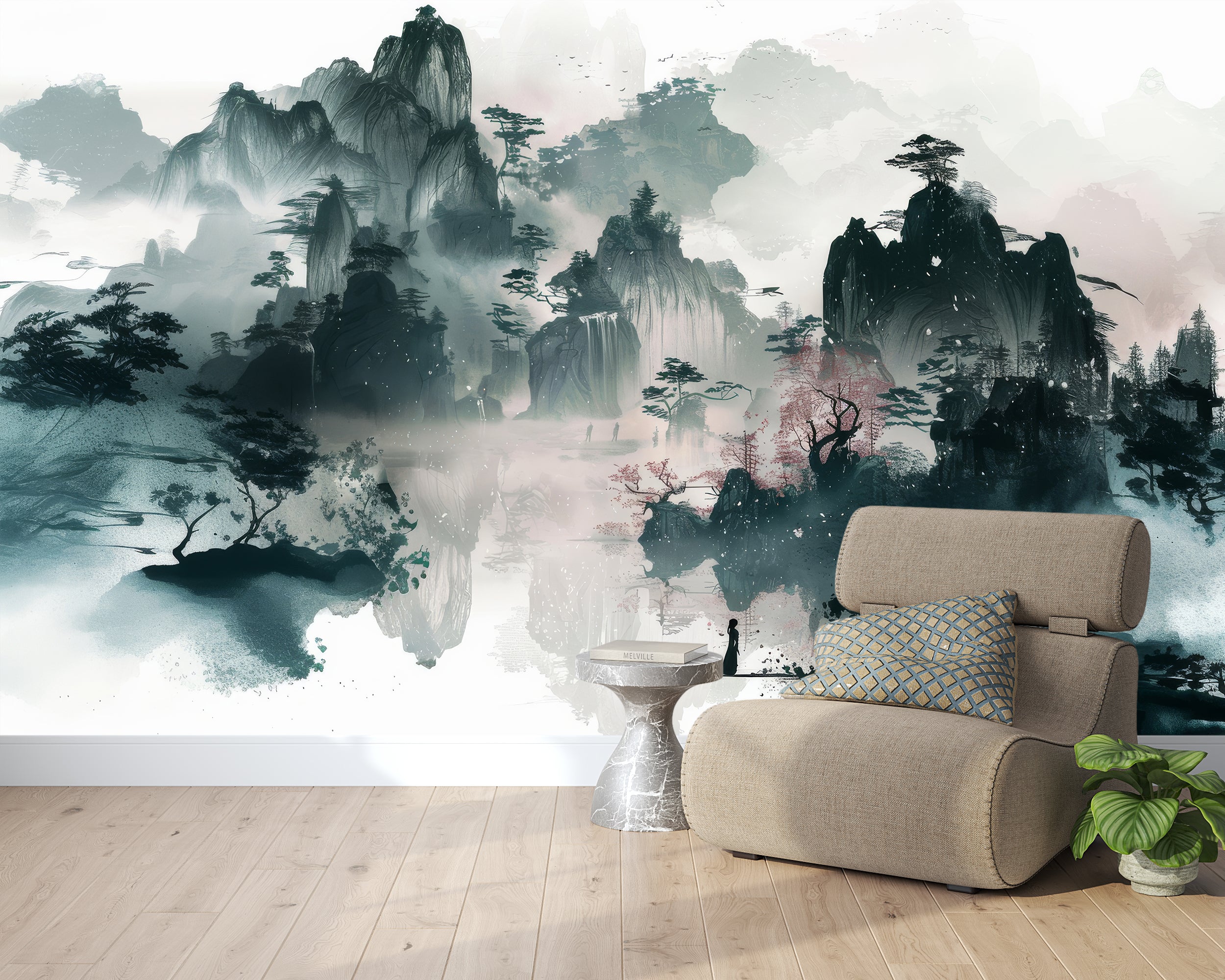 Dream of Asia: Wall Covering Inspired by Traditional Paintings