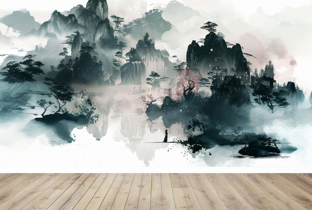 Dream of Asia: Wall Covering Inspired by Traditional Paintings