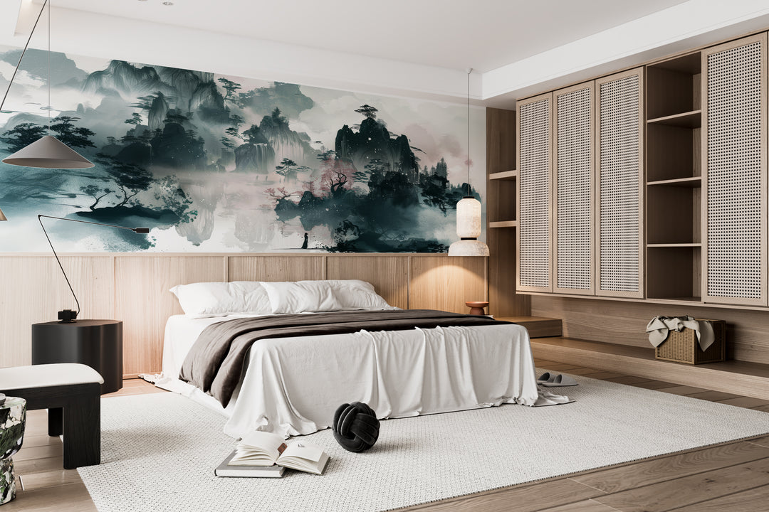 Dream of Asia: Wall Covering Inspired by Traditional Paintings