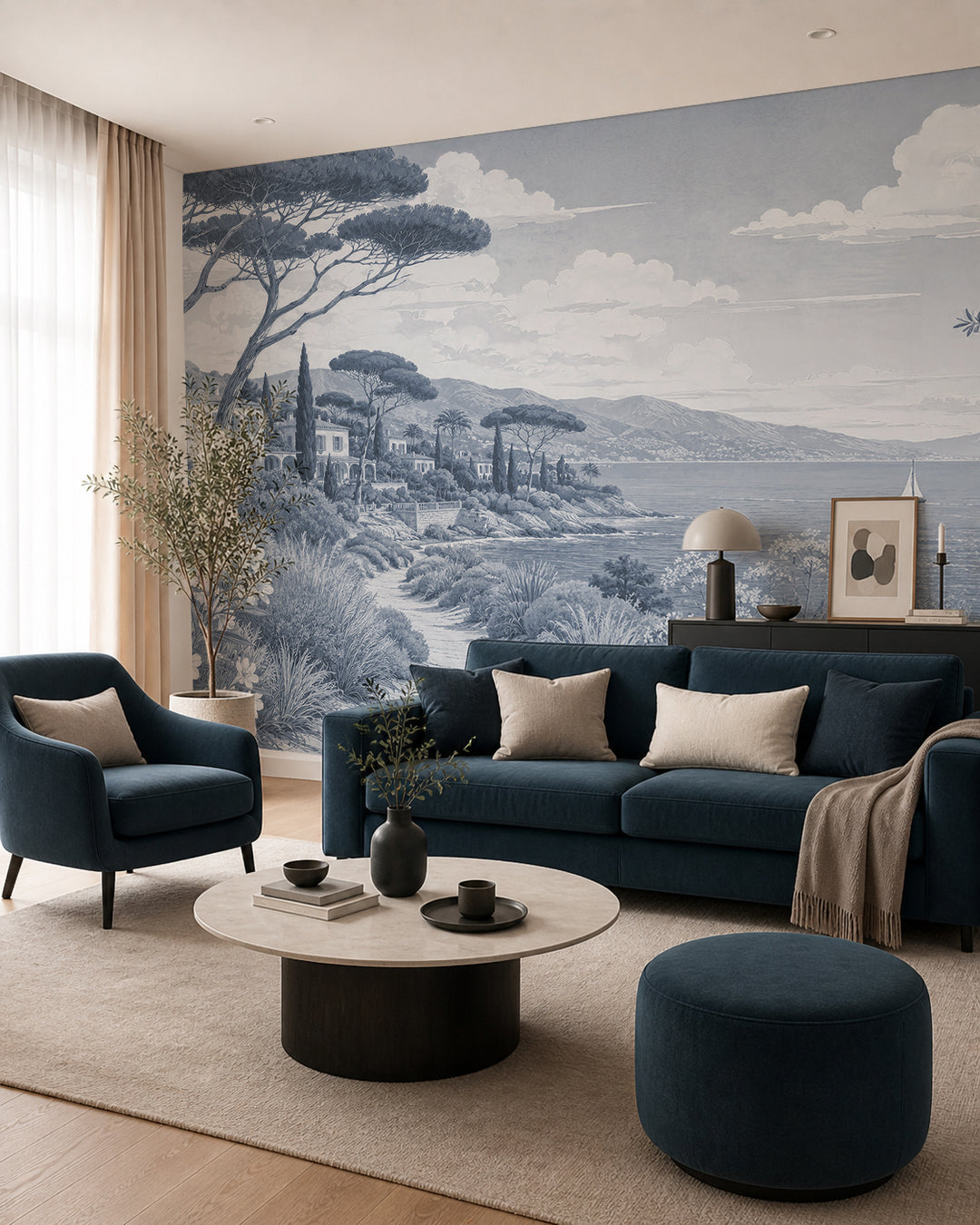 Riviera Mediterranea in blu