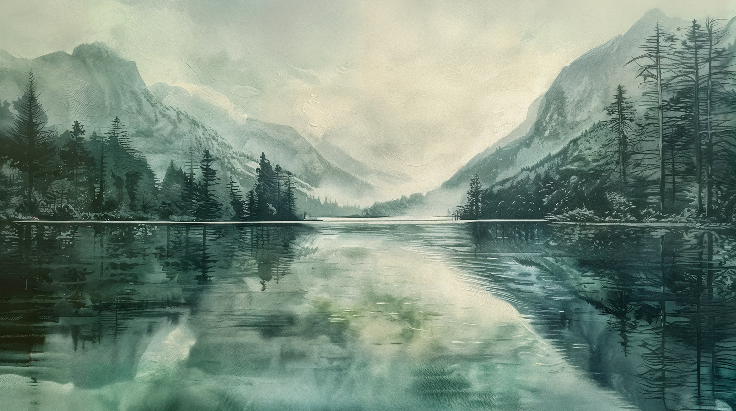 Stilte van de Fjorden
