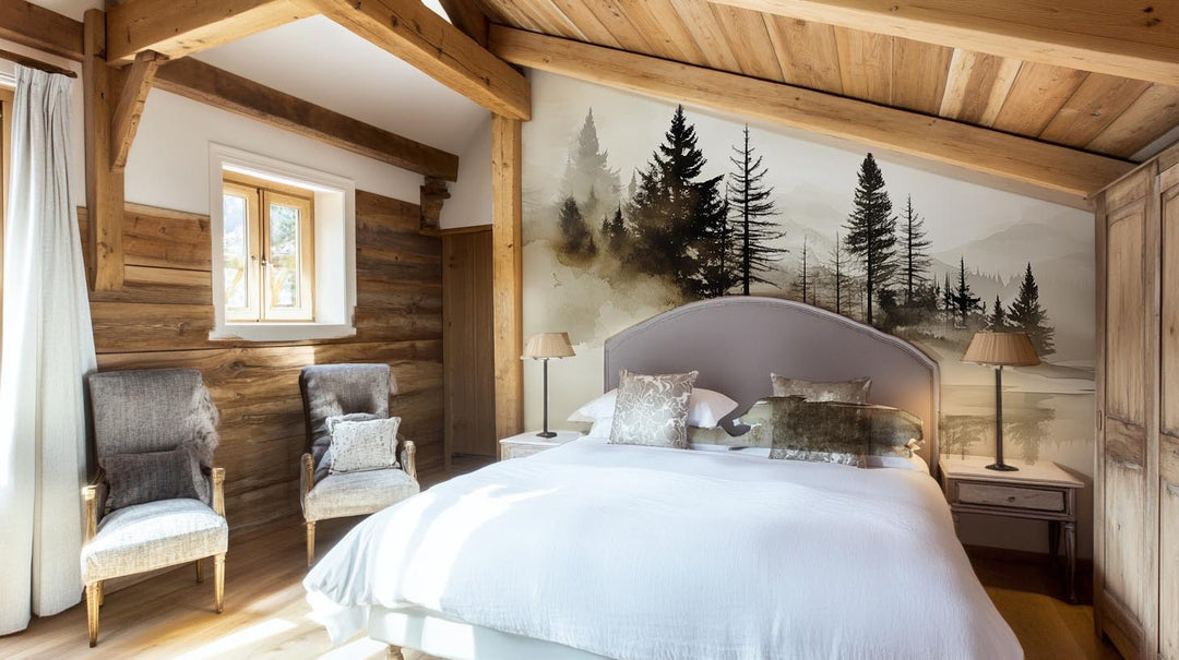 Silence des Bois – Une Immersion Apaisante dans une Forêt Brumeuse