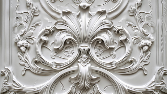 Splendeur baroque - papier peint panoramique, motif à plat