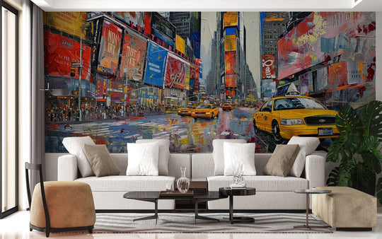 Urban Vibrance: Times Square in Bewegung