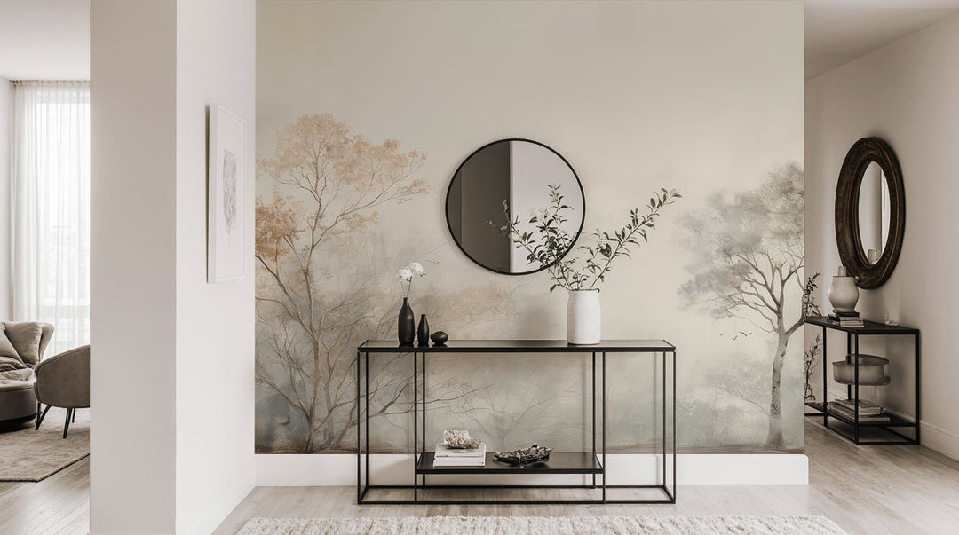 Arbre de brume - Illulart: Papier peint panoramique