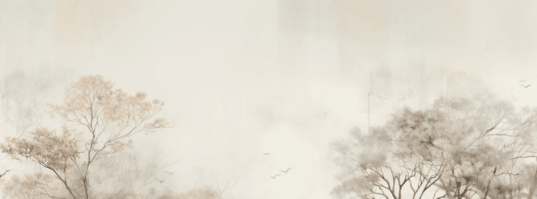 Arbre de brume - Illulart: Papier peint panoramique