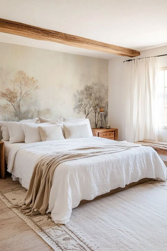 Arbre de brume - Illulart: Papier peint panoramique