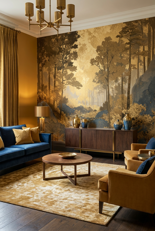 Golden Forest Dawn