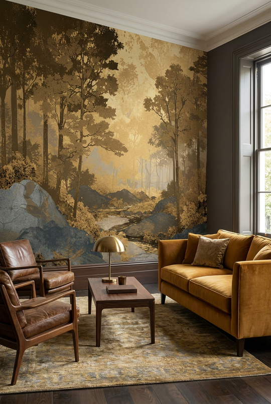 Golden Forest Dawn